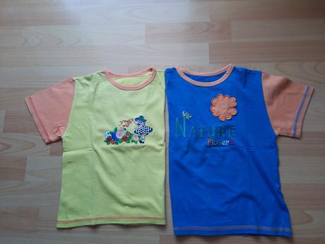 Dievčenské tričká- 2 ks, damini,104