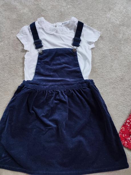 Komplet tričko sukna, h&m,116