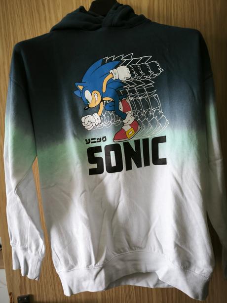 Mikina ježko sonic, h&m,164