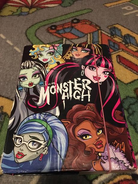 Dosky na zošity monster high a5, 