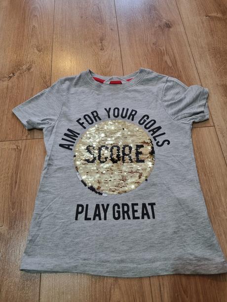 Tricko s flitrovou aplikaciou, h&m,122