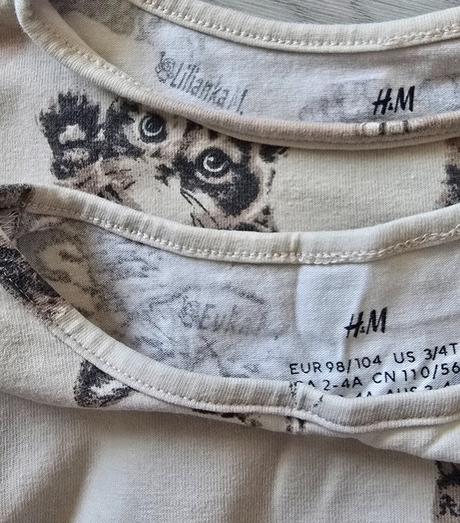 Trička dlhý rukáv, 98