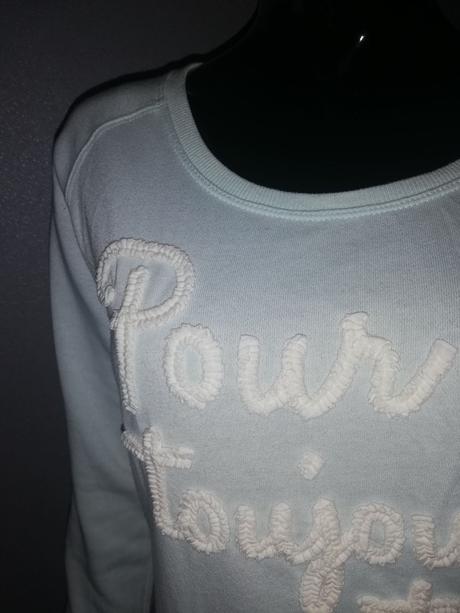 Mentolová mikina s/m, gate,s