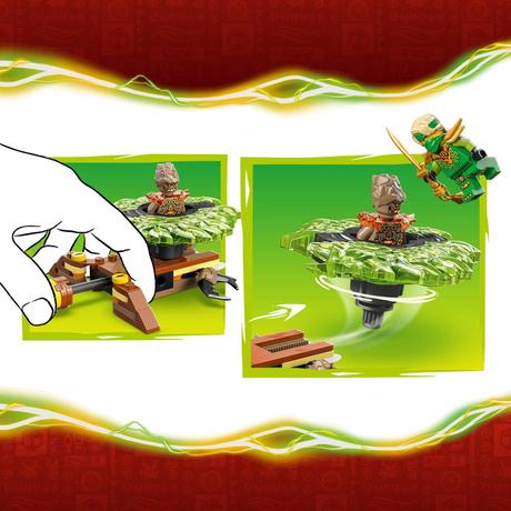 Lego ninjago "lloyd vs. spinner pozemskej príšery",