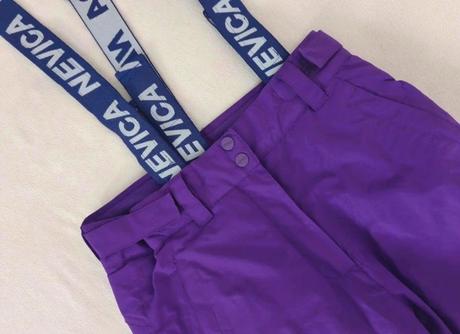 Dámske fialové oteplovačky nevica, s