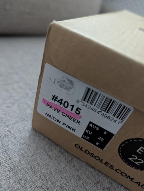 Topánky zn. old soles, pave cheer, neon pink, 22