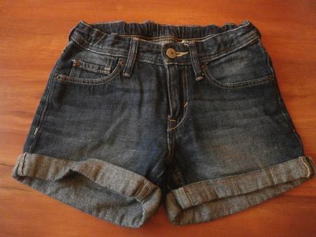 Riflove kraťasy, h&m,140
