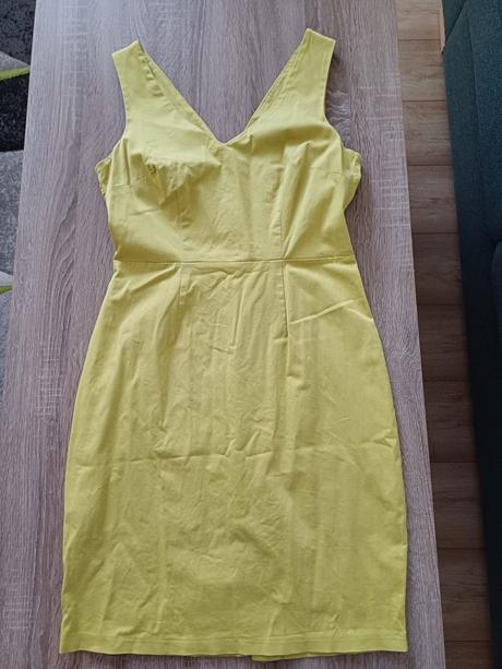 Žltozelené šaty, f&f,40