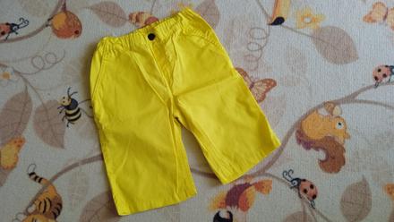 Slniečkovo žlté kraťasy, takko,122