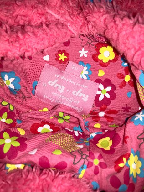 Huňatá mikina - kabátik, tup tup,68