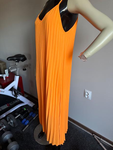 Oranžove šaty amisu, amisu,38