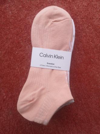 Calvin klein dámske ponožky 6 párov veľkosť 37-41, calvin klein,37 / 38 / 39 / 40 / 42