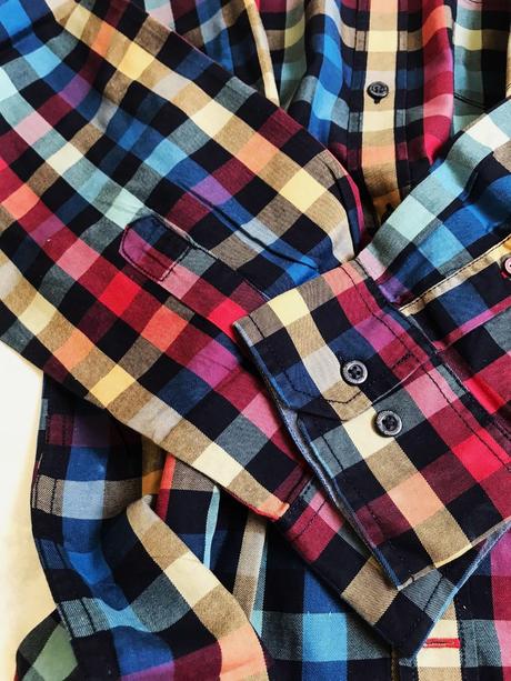 Kockovaná košeľa l/xl, marks & spencer,xl