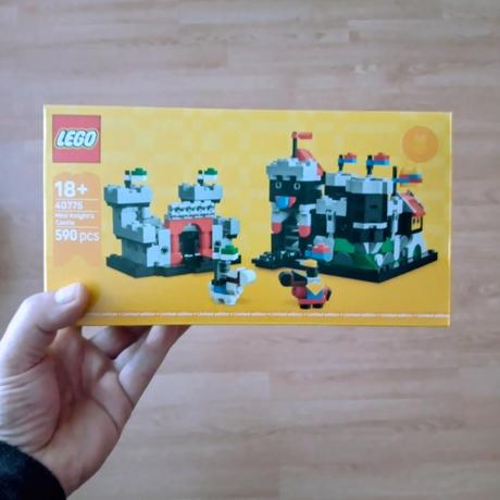 Lego castle 40775, mini knight's castle, gwp,