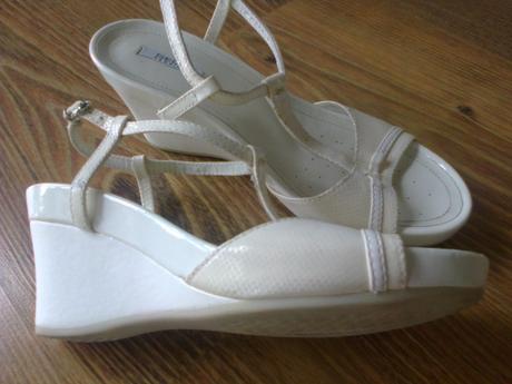Biele sandále geox, geox,38