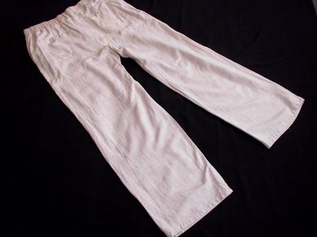 Širšie letné s ľanom, m