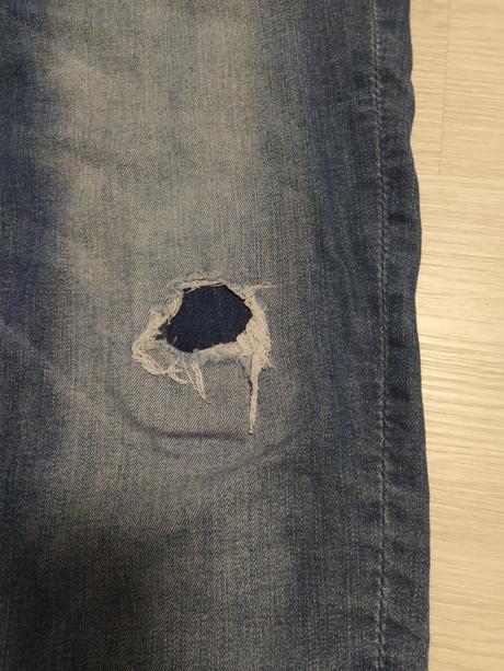 Rifle na traky.36-38, denim,36