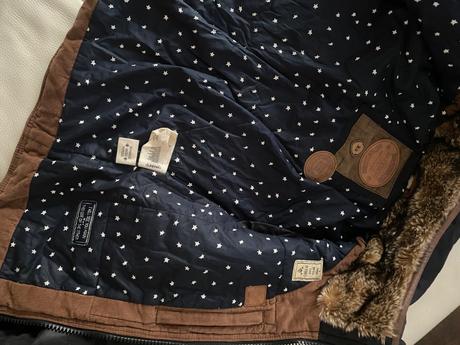 Naketano zimná luxusná bunda xs, xs