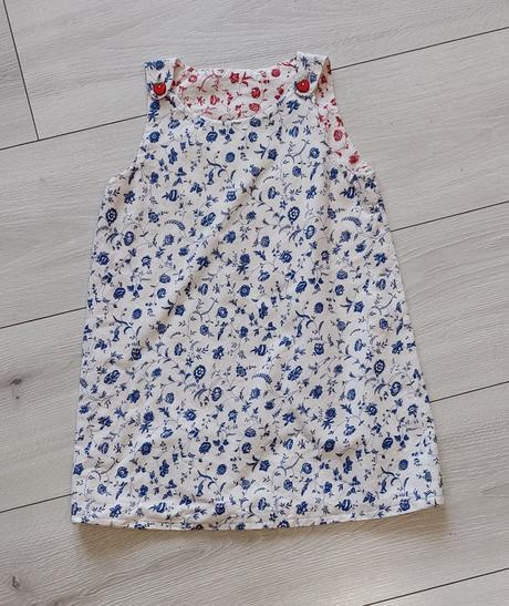 Obojstranné šaty 98 handmade, 98