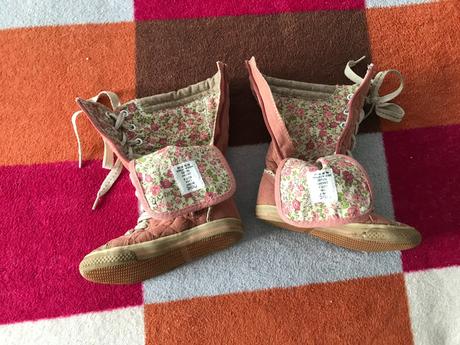 Platene čižmičky krasne, zn.next,č.8/17cm, next,17