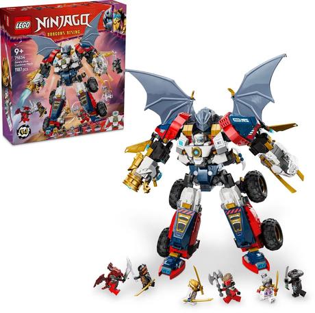 Lego ninjago 71834 zaneov ultrakombo robot,