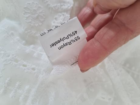 Biela madeirová blúzka m, m