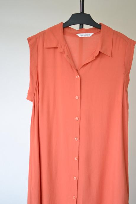 Oranžová blúzka m, terranova,m