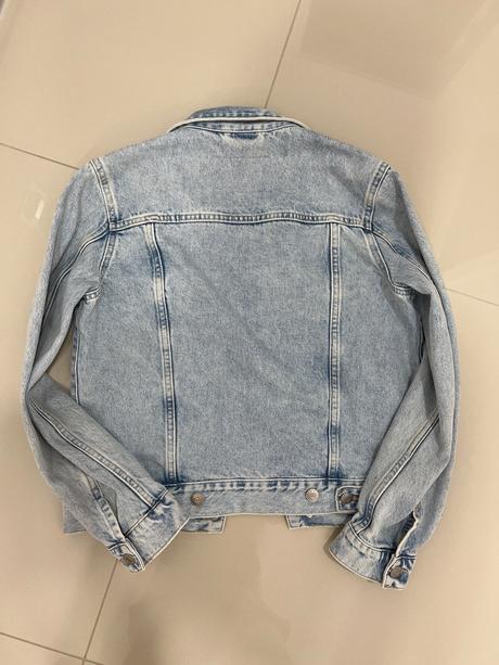 Rifľová bunda, h&m,xs