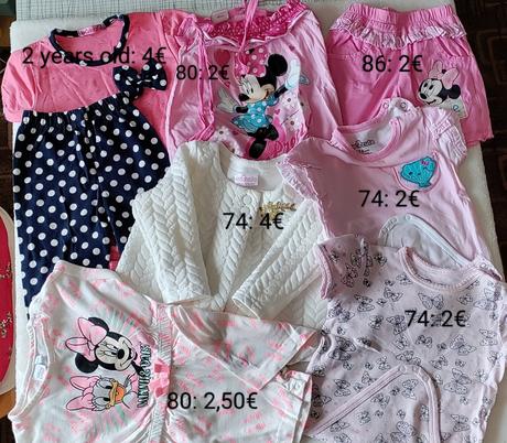 Dievčenské oblečenie, 68–80