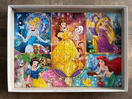 Puzzle disney princezne, 