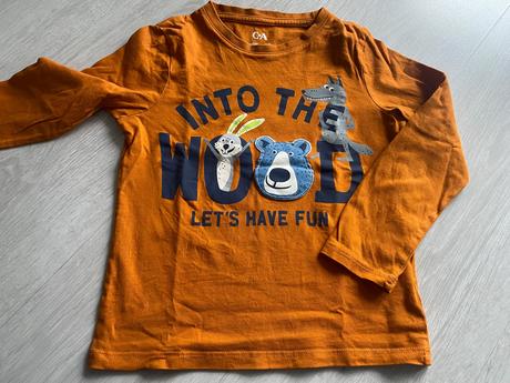 Tričko s dlhým rukávom zn. c&a, c&a,116