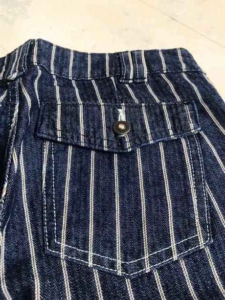 Nohavicová sukňa s manžetami, orsay,32