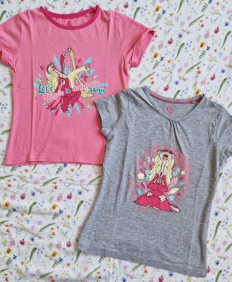 2x tričko doba ľadová, lupilu,98