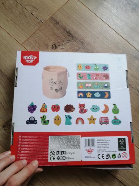 Tooky toy senzoricke pexeso a puzzle, 