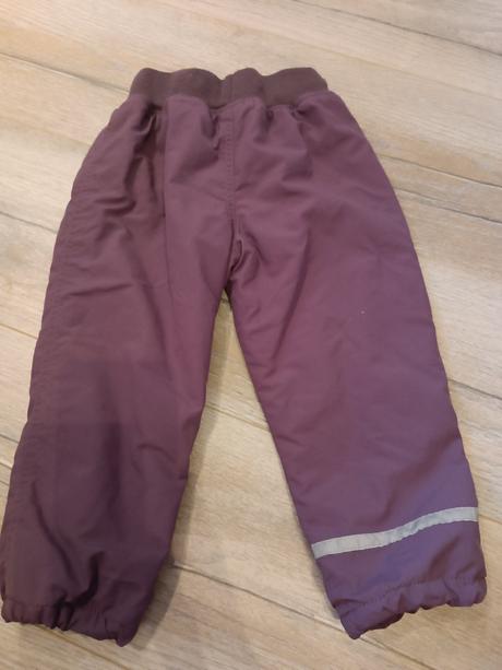 Zateplené nohavice oteplovačky, 86