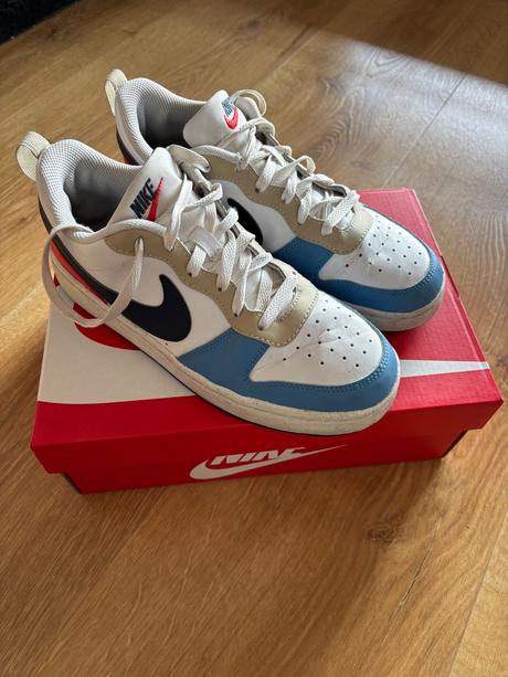 Chlapčenské kožene tenisky nike court, nike,39