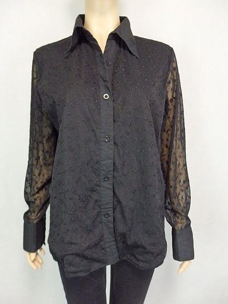 Kvalitná košeľová blúzka, l