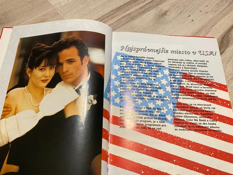 Beverly hills 90210 retro stará kniha ročenka 1994,