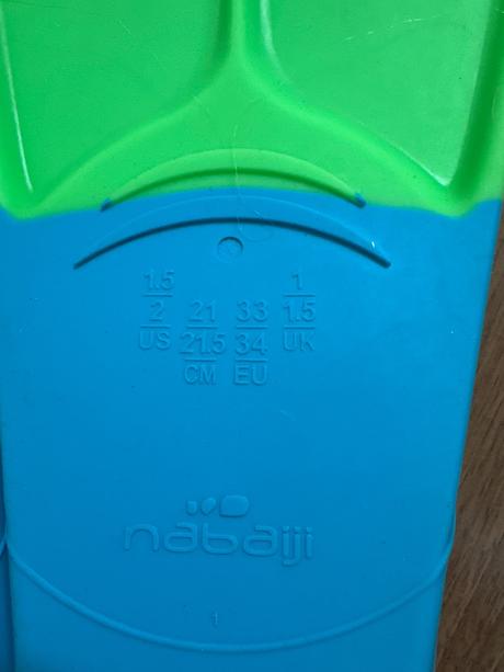 Plutvy decathlon 33-34,