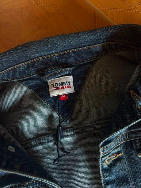 Riflová bunda tommy jeans, tommy hilfiger,xs
