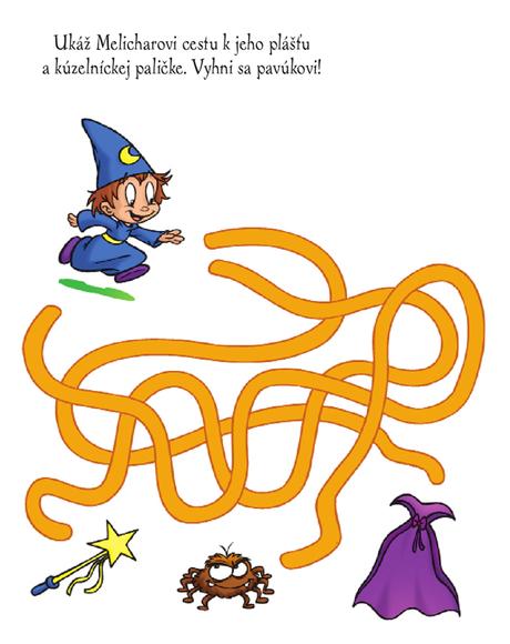 Čarovná škôlka - doplň, nájdi rozdiel, zrátaj,