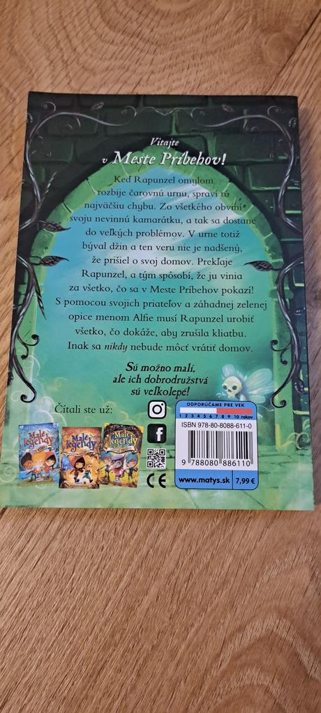 Kniha malé legendy džinova kliatba, 