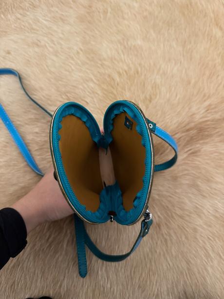 Dievčenská kožená kabelka, 