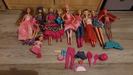 Rozne barbie a babiky, 