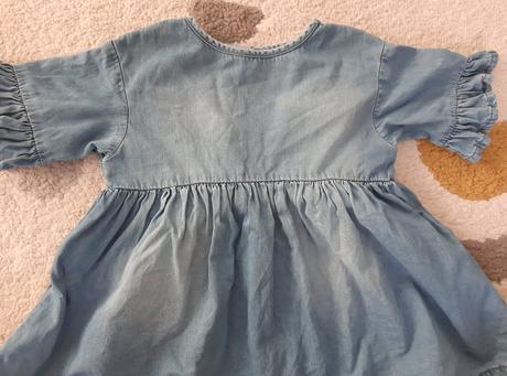 Rifľové šaty zara, zara,86