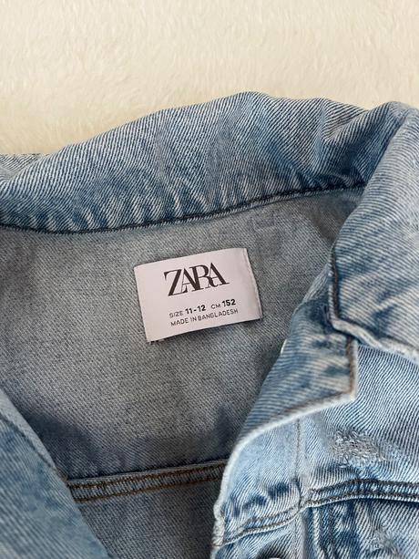 Zara džínsová bunda, zara,152