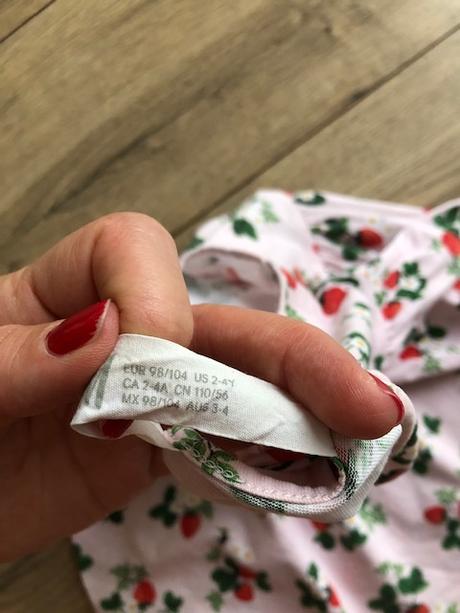 Letné šatičky, h&m,98