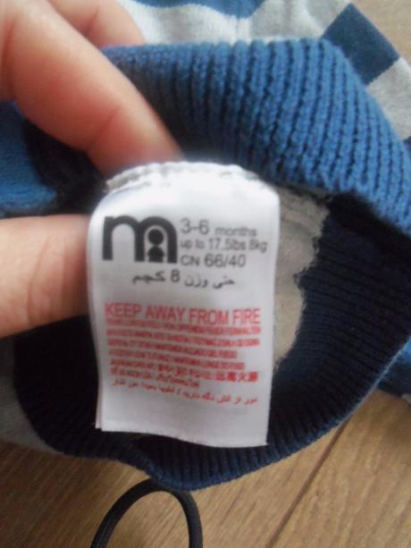 Svetrík zn. tiny baby - na 3-6 mes., tiny ted,68