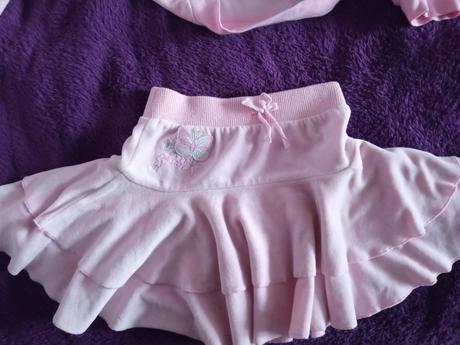 Sukňa barbie a mikina princess, disney,128