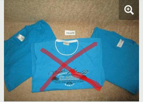 2983. modré tričká, m